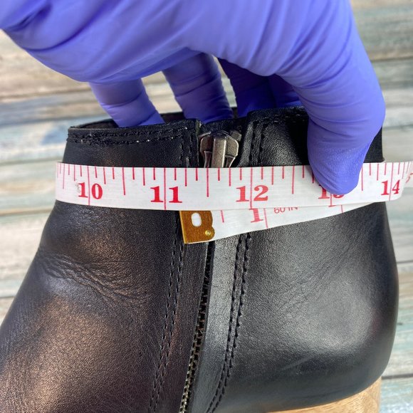 Madewell Lucien Black Leather Ankle Boots - Picture 11 of 13